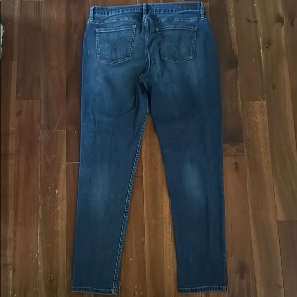 Calvin Klein Curvy Skinny Blue Jeans Classic Denim - Picture 3 of 3
